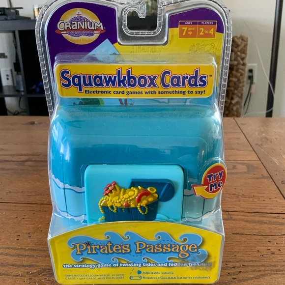 Other - Pirate's Passage Cranium Squawkbox Cards Electronic Strategy Card Game 2007.